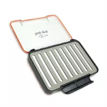 Caja Para Guardar Moscas Doble Estanca Grey Gull Grande Foam