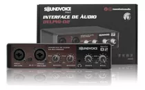 Interface De Audio 2 Canais Soundvoice Delphi-02 (promoção)