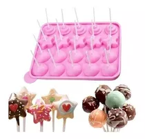 Molde  Cake Pops Silicona