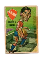 Figurita Independiente Tarjeton Futbol 1967 N° 66 Ferreiro