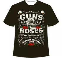 Camisa Top Guns N' Roses Rock Linha Premium Confortável