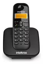 Telefone Sem Fio Intelbras Ts 3110 Preto Visor Luminoso Com Identificação De Chamadas