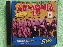 Eam Cd La Primerisima Armonia 10 Solo 1999 Lo Nuevo Y Mejor 