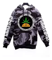 Blusa Moletom Camuflado Pineapple Banda Rapper Musica Rap