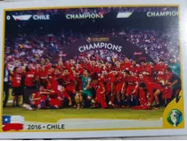 Lámina Album Copa America Brasil 2019 399 Chile Campeon 2016