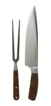 Set Parrillero Profesional Wayu Cuchillo + Tenedor Loi Chile