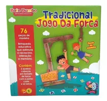Jogo Tradicional Forca Brinquedo Educativo 7 Anos