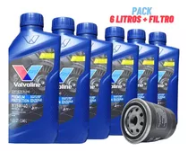 Aceite 15w40 Semi Sintetico Valvoline Pack 6lts + Filtro