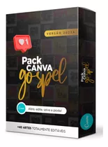 Pack Canva  Gospel 40 Arte 100% Editáveis  Mega Promoção 