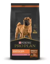 Alimento Pro Plan Optiderma Sensitive Skin Adult Para Perro Adulto De Raza Mediana Y Grande Sabor Salmón Y Arroz En Bolsa De 13kg