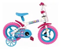 Bicicletinha Aro 12 Princesinha Tiara Com Rodinha Styll Baby