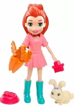 Boneca Polly Pocket Lila Com Bichinho - Mattel