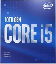 Procesador Gamer Intel Core I5-10400f Bx8070110400f  De 6 Núcleos Y  4.3ghz De Frecuencia Con Gráfica Integrada