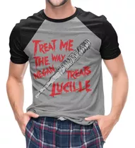 Camiseta Camisa The Walking Dead Negan Lucille Serie