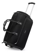 Maleta De Equipaje Para Trajes Modoker,con Ruedas, Negro 80l