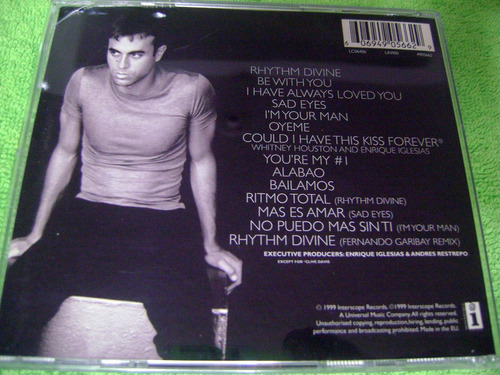 Eam Cd Enrique Iglesias Ritmo Total Su Debut En Ingles Mercadolibre