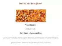 Barrita Mix Energetico Orann X 1kg - Mataderos