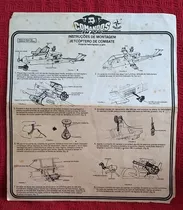 1987 Comandos Em Ação Jetcóptero De Combate Manual Original!