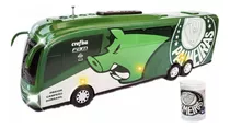 Miniaturas Ônibus Palmeiras Som Bluetooth E Luzes