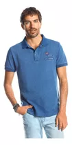 Polera Hombre Polo Wisconsin Azul Ferouch Ss 2022