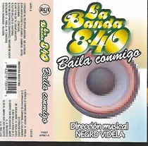 La Banda 8.40 Album Baila Conmigo Negro Videla Rca Cassette