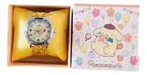 Reloj Importado Pompompurin Incluye Cajita De Regalo