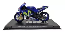 Moto Colección Yamaha Yzr M1 Jorge Lorenzo 2015 Escala 1:24