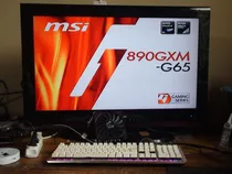 Placa Msi 890gxm-g65 (detalhe No Slot De Ram) Sempron + 2gb