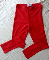 Pantalón Elastizado Rojo Marca Abstracta