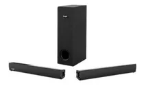 Barra De Sonido Ghia Subwoofer Hdmi Usb Auxiliar Audio 2.1 Color Negro