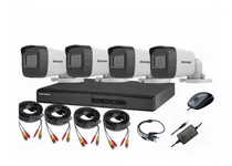 Cctv Kit Hikvision Dvr 4ch  + 4 Cam 2mp Audio Lite 