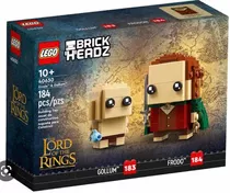 Lego Brickheadz Senhor Dos Anéis Gollum E Frodo - Lançamento