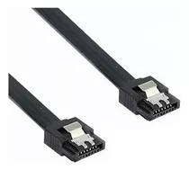 Cable Sata 3 Datos 6gbps 50cm Reforzado Traba Calidad Disco