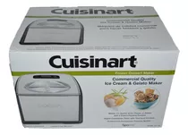 Maquina De Sorvete Cuisinart Ice Cream E Gelato  Importada 