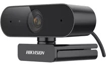 Cámara Web Hikvision Ds-u02 Hd 1080p Negra