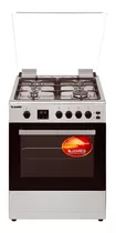 Cocina James C-26 A Tks - Inox A Gas/eléctrica 4 Hornallas  Acero Inoxidable 220v Puerta Con Visor