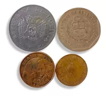 Monedas Colección Países Antiguas Brasil Argentina Bolivia P