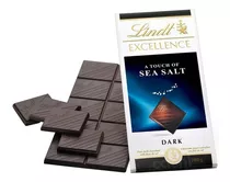 Chocolate Suizo Lindt Excellence Amargo Con Un Toque De Sal