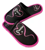  Souvenirs Pantuflas Personalizadas Bodas, Eventos,xv, Spa!!