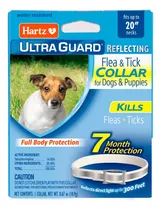 Collar Antipulgas Perros Hartz Ultraguard Reflective +7meses