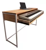 Mueble Para Pianos, Teclados Atril, Arrimo Moderno 110x85x35