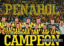 Poster Peñarol Campeon Uruguayo 2021 80x60cm