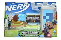 Nerf Minecraft Stormlander Martillo Lanzadardos Con 3 Dardos