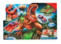 Pista Orbital Dinosaurio T Rex Veloz Wheels Carros City 