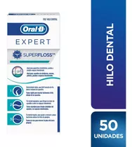 Hilo Dental Superfloss Oral- B Con 50 Piezas Bracket, Puente