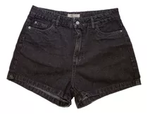 Billabong Mom Black Short Short Mujer