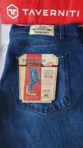 Pantalón Taverniti Jean Hombre Talle 48 Azul Loc Nuevo 601