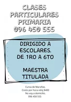 Clases Particulares Primaria