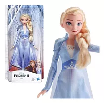 Muñeca Elsa Frozen 2 Básica Hasbro Original 35cm Para Niña