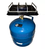 Garrafa 3kg A Gas Nueva Azul / Roja Completa C/ Valvula 
